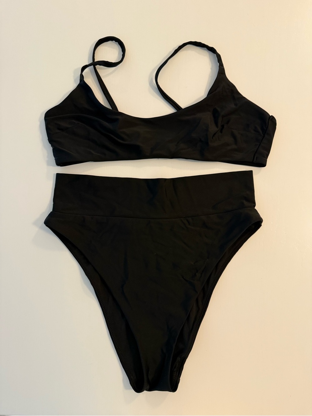 Aerie women’s high waisted bikini set medium